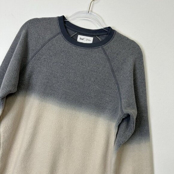 Feat Helen Owen Sweatshirt Womens Size Small Ombre Crew Neck - Picture 4 of 8